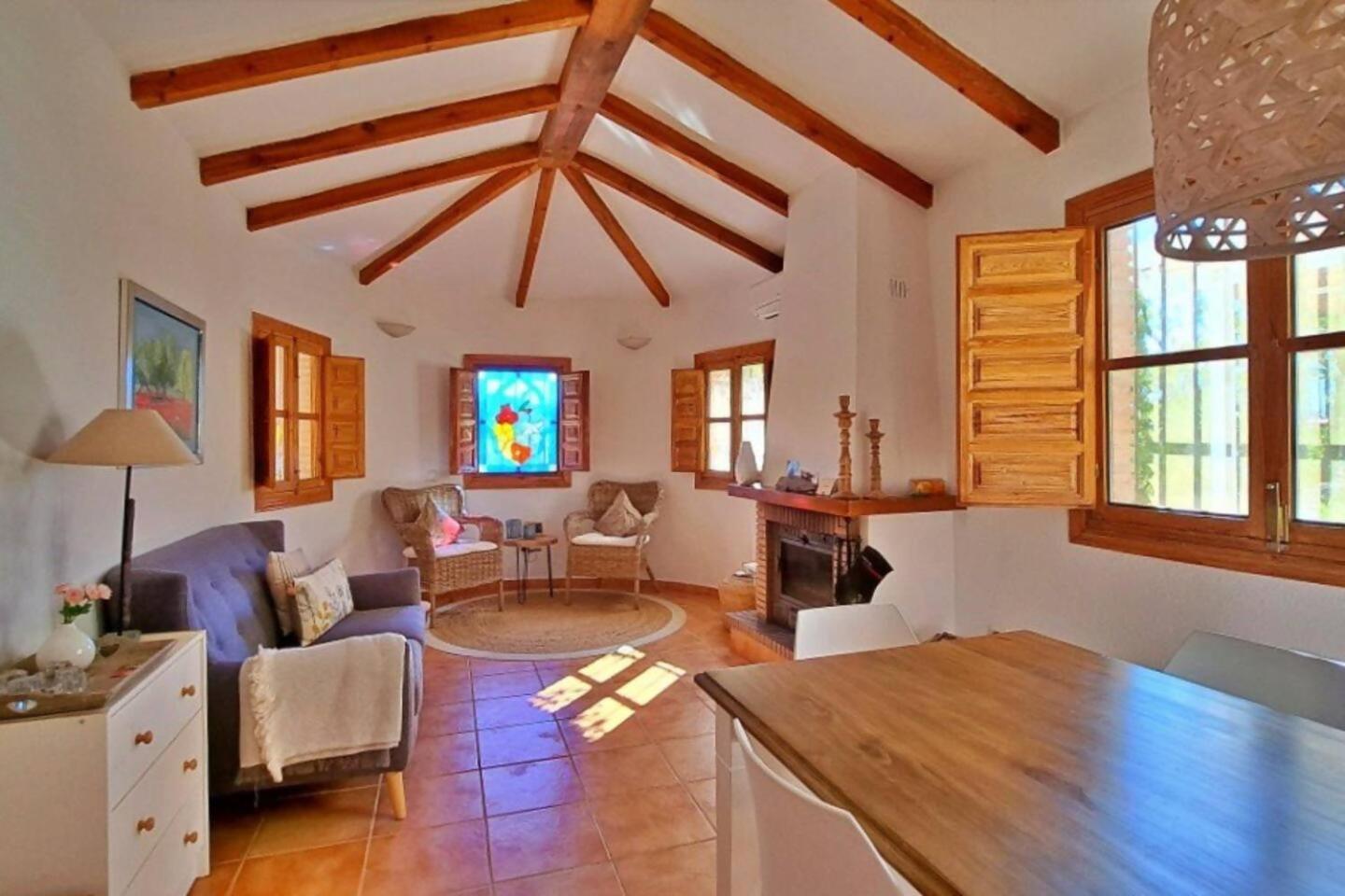 La Perla Andaluza Villa Alcaucin Bagian luar foto