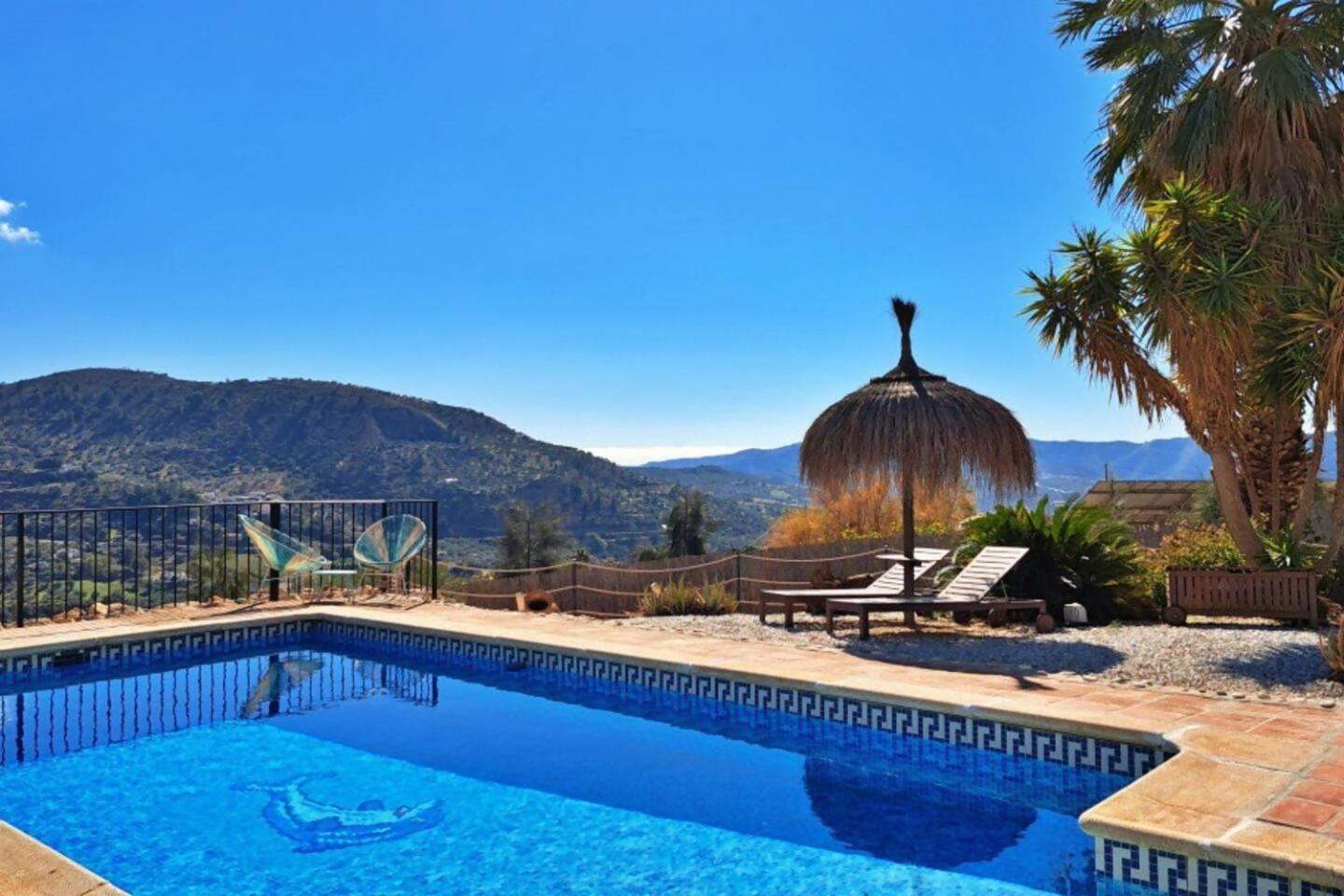 La Perla Andaluza Villa Alcaucin Bagian luar foto